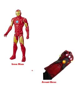 Figurine Iron Man + Avant Bras