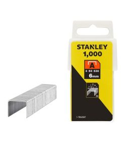 STANLLEY AGRAFE 6MM TYPE A  1-TRA204T