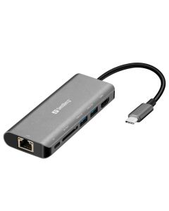 Station d’accueil USB-C SANDBERG 136-18 HDMI 4K PD 100W