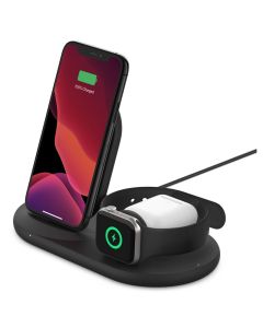 Station De Charge BELKIN BoostCharge 3-En-1 Pour Appareils APPLE