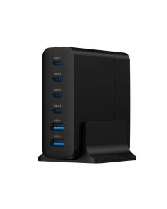 Station de Charge Gembird GaN 75W -TA-UC-2A4C-PD75-01-BK