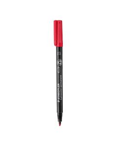 Stylo Lumocolor permanent STAEDTLER universel B Rouge