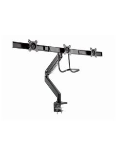 Support de Bureau Gembird Rotatif pour 3 Écrans - MA-DA3-03