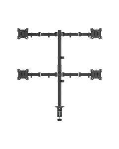 Support Bureau Quadruple Écran SBOX LCD-352/4-3 - 4 Moniteurs 17-32" VESA