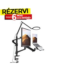 Support Écran Et PC Portatif DIGIPOS DP-OL3LTP - Noir