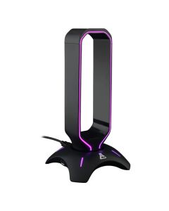 Support G-LAB K-STAND RADON RGB Pour Casque Gamer - Noir