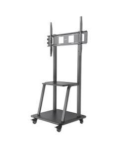 Support TV Mobile MANHATTAN 37"–100" Modèle 461665 | Étagères Intégrées