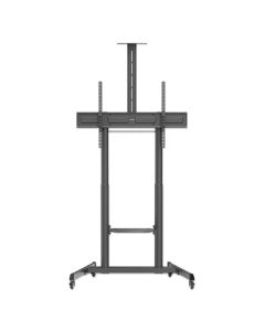 Support Mobile Avec Roulettes MANHATTAN Pour TV 60" - 120" - Noir