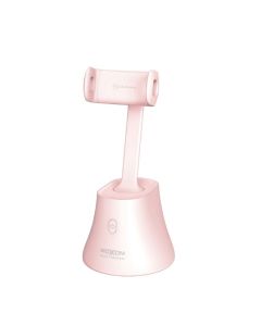 Support Intelligent Moxom MX-VS107 Rose 360° | Suivi IA & Bluetooth
