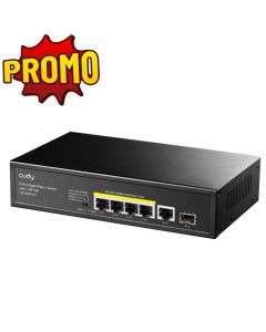 Switch CUDY POE+ Gigabit 5 Ports Avec 1 Port SFP 120w