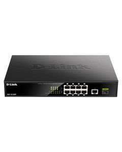 Switch D-Link 8 ports Gigabit 10/100/1000 / POE 1SFP / 1 Gigabit