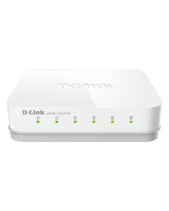 Switch D-LINK 5 Ports Gigabit haut débit - Blanc (DGS-1005A)