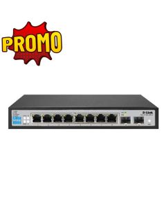 Switch D-LINK DGS-F1100 POE 10 ports gigabits 10/100/1000