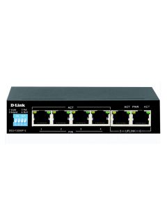 Switch D-LINK Fast Ethernet 6 Ports 10/100 POE - (DES-F1006PE)