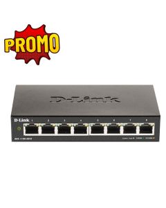 
Switch D-LINK Intelligent 8 PORTS POE- (DGS-1100-08PV2)
