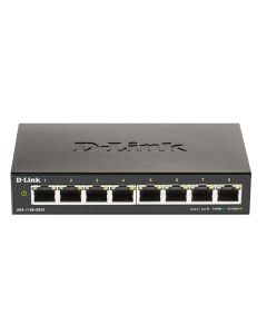 Switch D-LINK Intelligent 8 PORTS POE- (DGS-1100-08PV2)