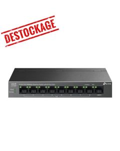 Switch de bureau TP-LINK LS109P 9 ports 10/100 Mbps avec 8 ports PoE+ - (TL-LS109P)
