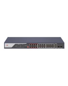 Switch HIKVISION 24 Ports POE Fast Ethernet et 2 Ports Gigabit
