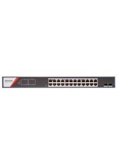 Switch HIKVISION DS-3E1526P-SI-24P2F Administrable 24 ports PoE