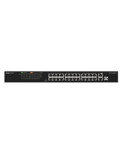 Switch RUIJIE RG-ES126FGS-LP PoE 24 ports 10/100 Mbps + 2 Gigabit