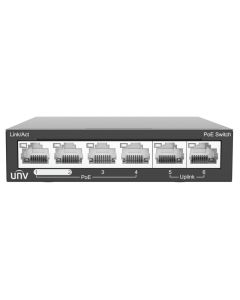 Switch UNV NSW2020-6T-POE-IN 4 Ports POE + 2 Ports RJ45 100 Mbps