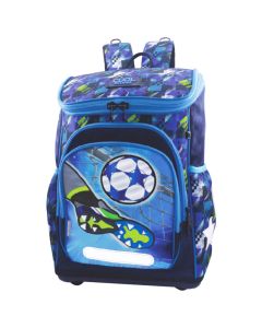 Sac à Dos Primaire COOL SCHOOL Ergo Football Taille M Pour Garçon - Bleu