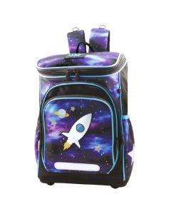 Sac à Dos Primaire COOL SCHOOL Ergo Space Taille L Pour Garçon - Noir&Bleu