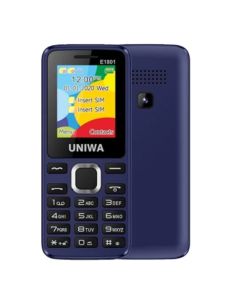 Téléphone Portable UNIWA E1801 - Bleu