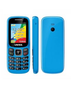 TÉLÉPHONE PORTABLE UNIWA E1803 - ici bleu