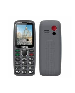 Téléphone Senior KGTEL K349 KGTEL-K349-GREY 2.4" Dual SIM