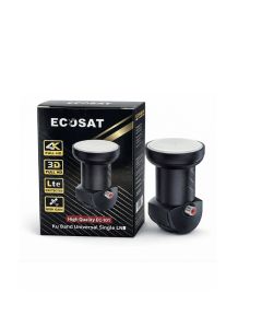 Tête de Parabole ECOSAT BAND SINGLE LNB KI 119R - Noir 