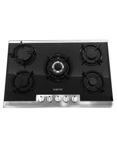 Plaque De Cuisson Encastrable AUXSTAR AUX-800V 5 Feux - Noir