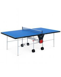 Table Ping-pong Bleu Garlando C-113E training extérieur + roue