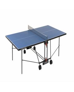 Table Ping Pong GARLANDO Training Exterieur + Roue - Bleu (C-113E)