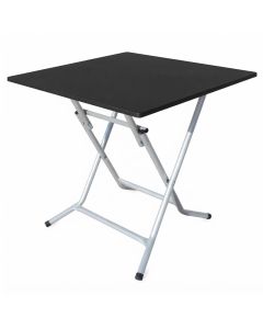 Table Pliante Carrée Sotufab Nova 84x84 cm Noir