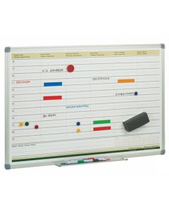 Tableau Planificateur Annuel Faibo PLA60X90 60 x 90 Cm