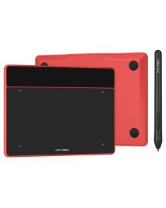 Tablette Graphique XP-PEN Déco Fun XS - Rouge (DECO-FUNXS-RED)