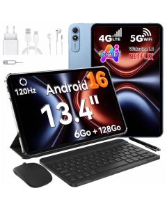 Tablette OSCAL PAD 200 13.4" Wi-Fi 4G LTE - Bleu