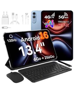 Tablette OSCAL PAD 200 13.4" WiFi 4G LTE - Bleu
