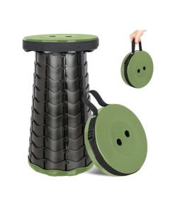 Tabouret Pliant Télescopique Portable - Vert