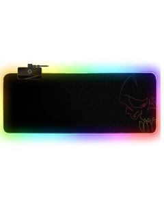 Tapis de Souris Gamer SPIRIT OF GAMER Darkskull RGB XXL - Noir