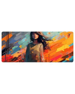 Tapis de souris Gamer TITAN XXL043 YOUNG GIRL MULTICOLOR 