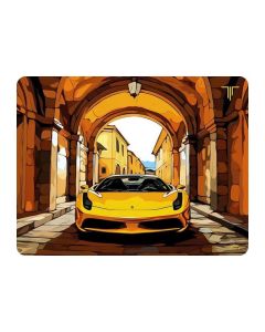 Tapis de souris TITAN M001 Ferrari - Jaune