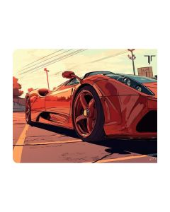 Tapis de souris TITAN M027 FERRARI RED FRONT