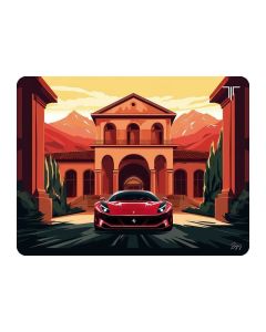 Tapis de souris TITAN M029 FERRARI CASTLE