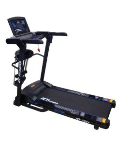 Tapis Roulant BT FITNESS BT360 Plus 4.0HP Avec Plaque Vibrante - Noir