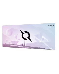 Tapis Souris Gamer AQIRYS GRAVITY Extra Large - Blanc