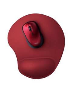 Tapis De Souris Ergonomique TRUST - Rouge