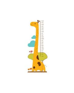 Mesure De La Hauteur MYCEY Autocollant Girafe