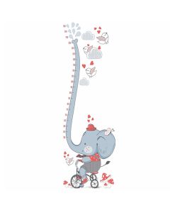 Mesure De La Hauteur MYCEY Autocollant Eléphant